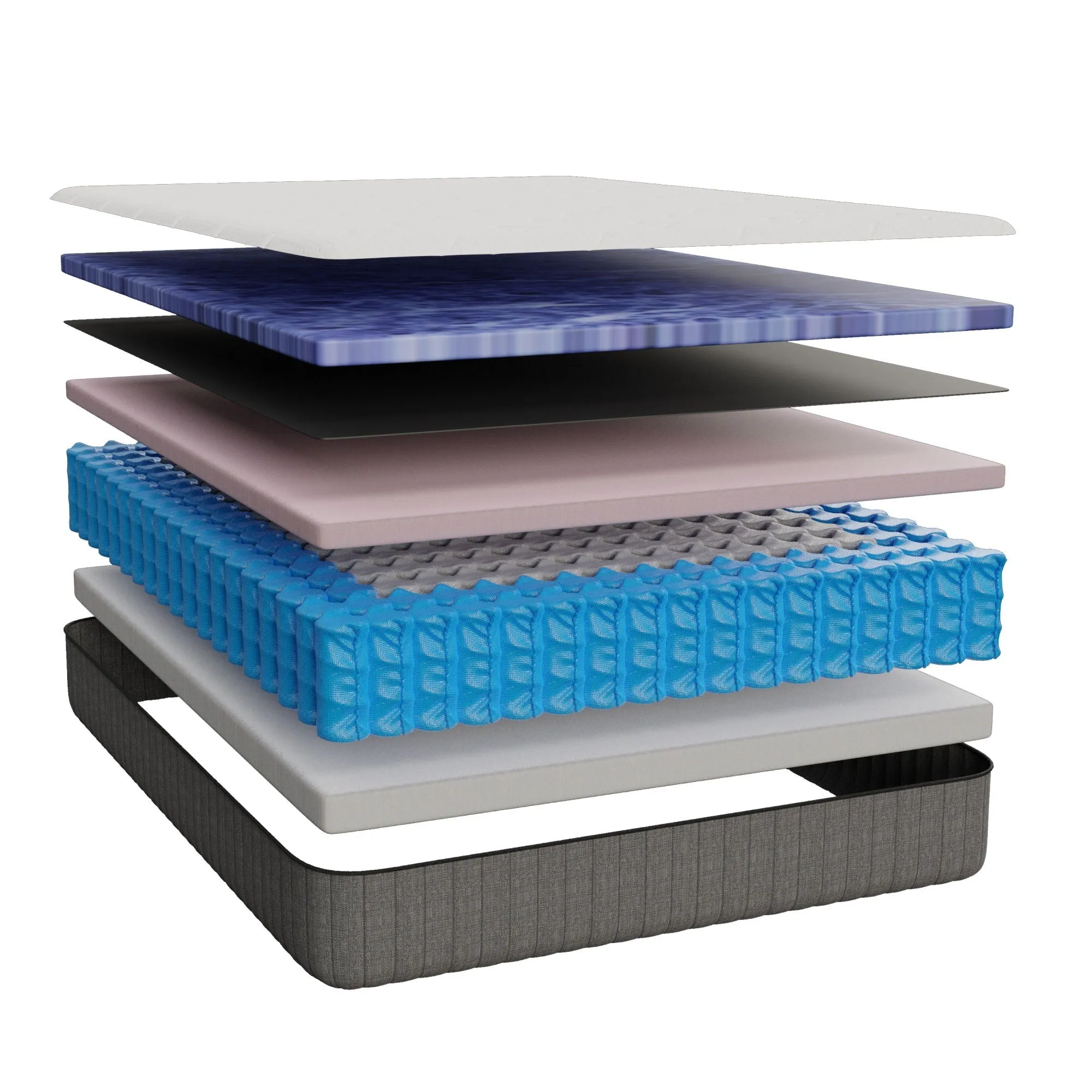 12" Profile Massage Mattress Hybrid by Couch.com