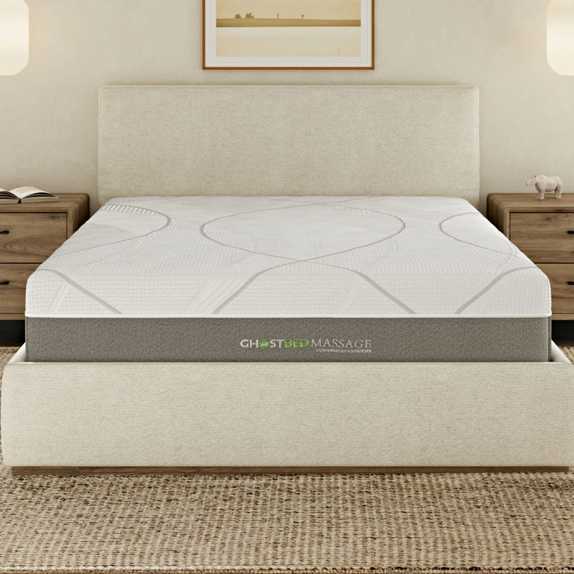 12" Profile Massage Mattress Hybrid by Couch.com