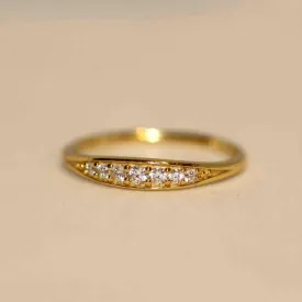 14k Diamond Eternity Wedding Band by VicStoneNYC Fine Jewelry