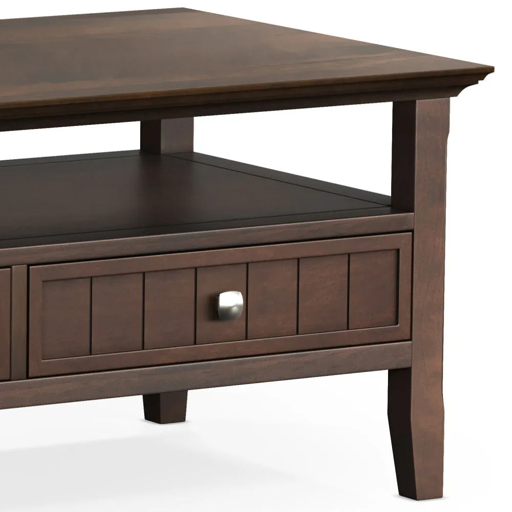 Acadian - Coffee Table With Drawer - Brown by Couch.com