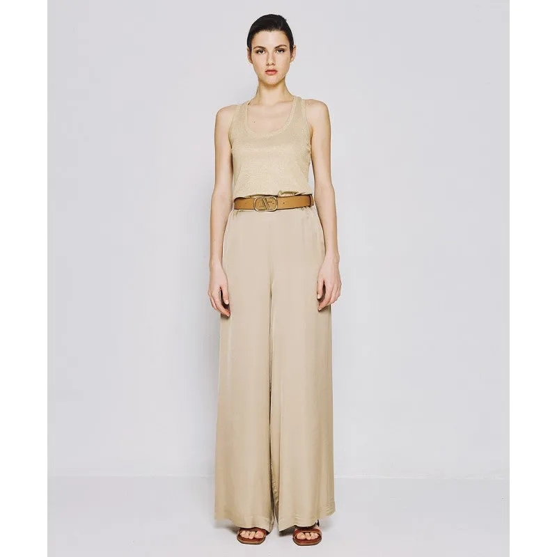 Access Fashion Golden Beige Trousers