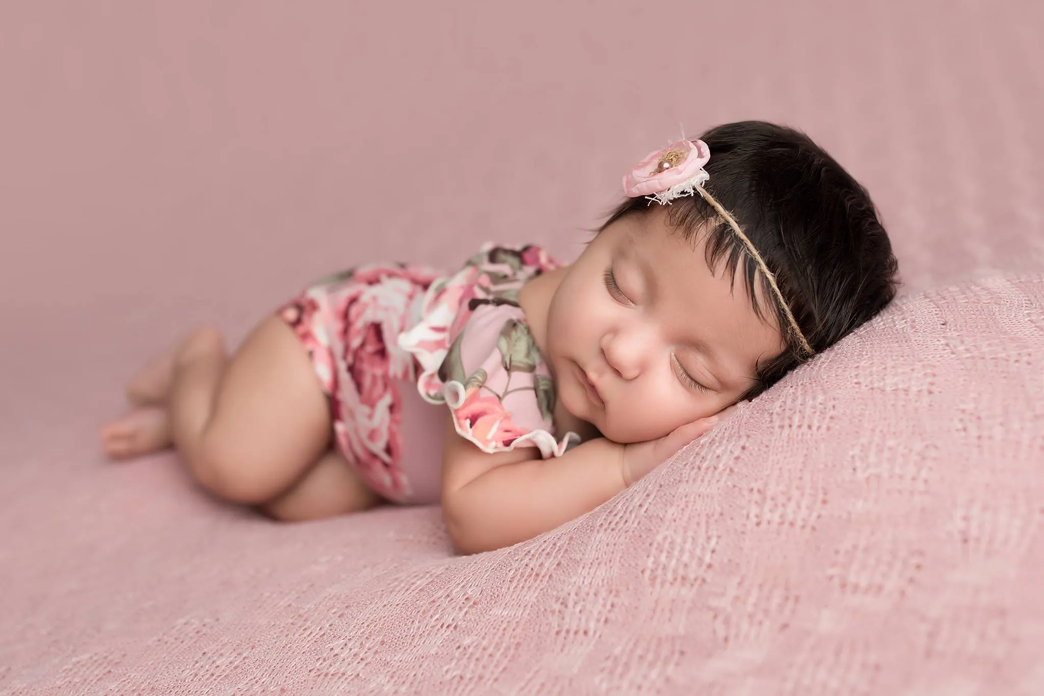 Anisa- Newborn or Sitter Flutter Romper; Newborn Romper; Sitter Romper; Abigail purple floral; MADE TO ORDER
