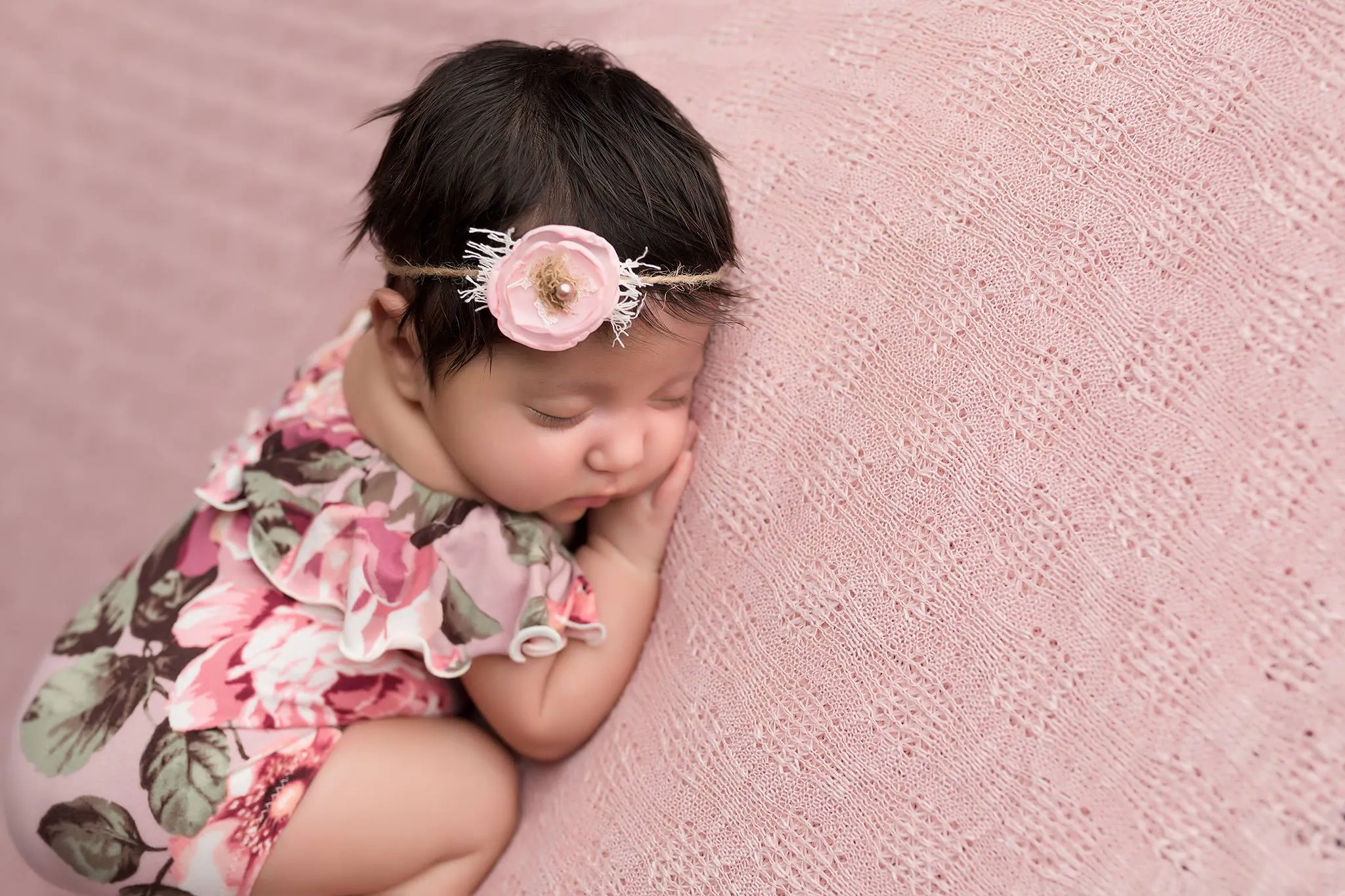 Anisa- Newborn or Sitter Flutter Romper; Newborn Romper; Sitter Romper; Abigail purple floral; MADE TO ORDER