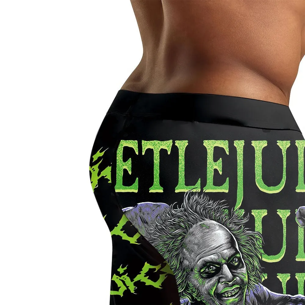 Beetlejuice Is Back Men's Compression Leggings