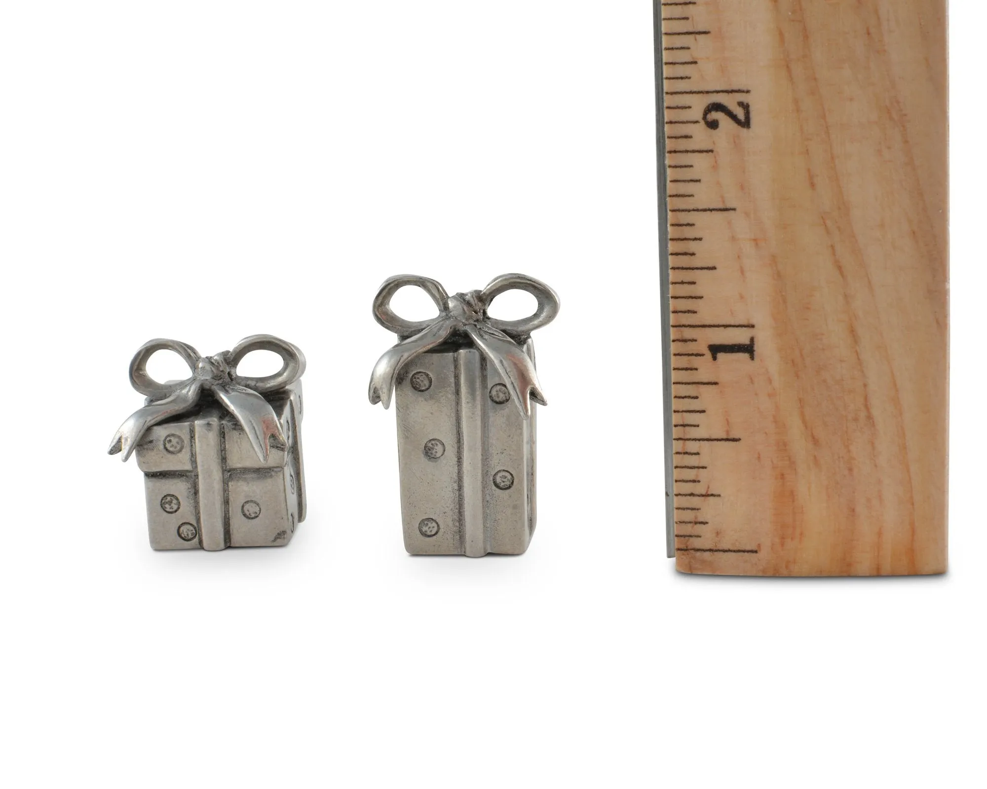 Christmas Package Place Card Holder Pair