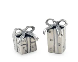 Christmas Package Place Card Holder Pair