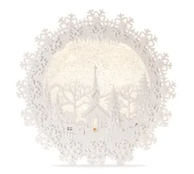 Church Scene Snow Globe