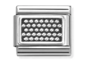 CLASSIC OXIDISED, SYMBOLS, STEEL, AND 925 SILVER STRIPED DOTS