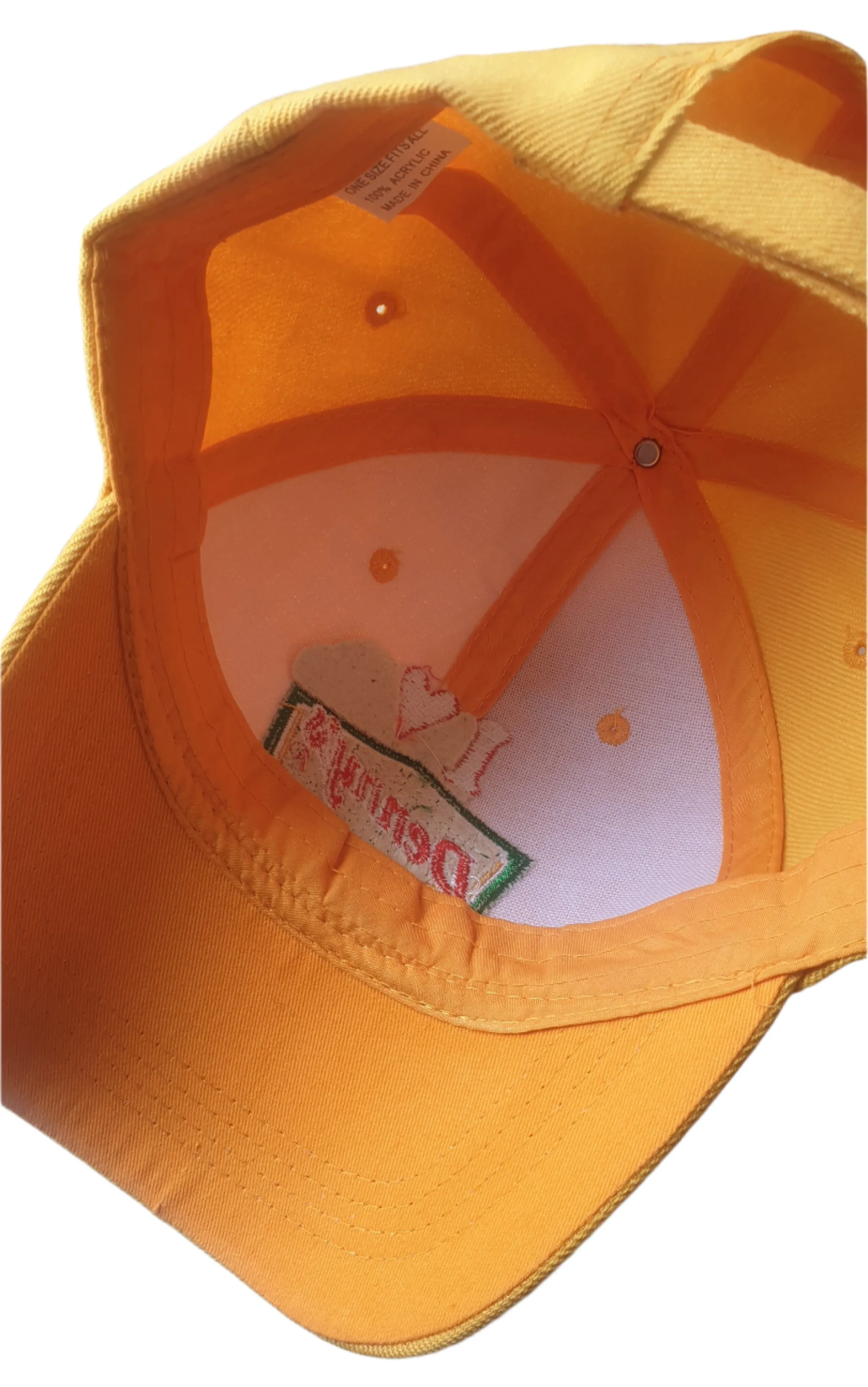 Denny's Yellow Baseball Cap