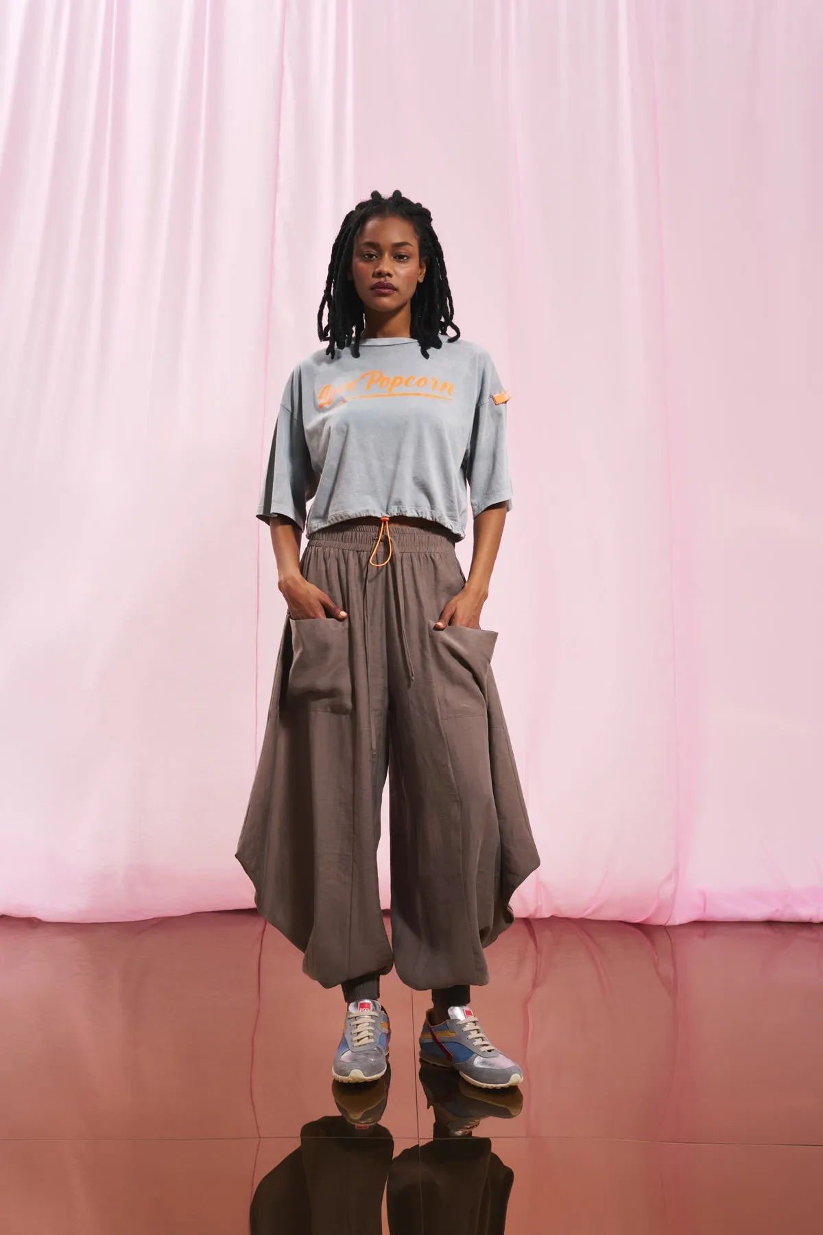 Mink Flowing Trousers 17258