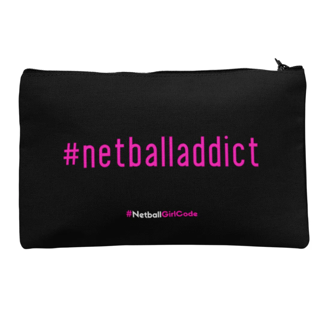 'Netball Addict' Accessories Bag