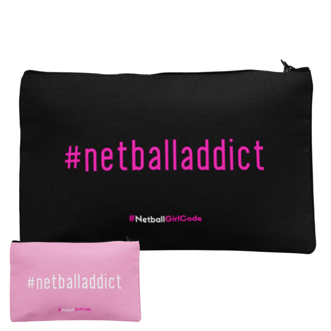 'Netball Addict' Accessories Bag