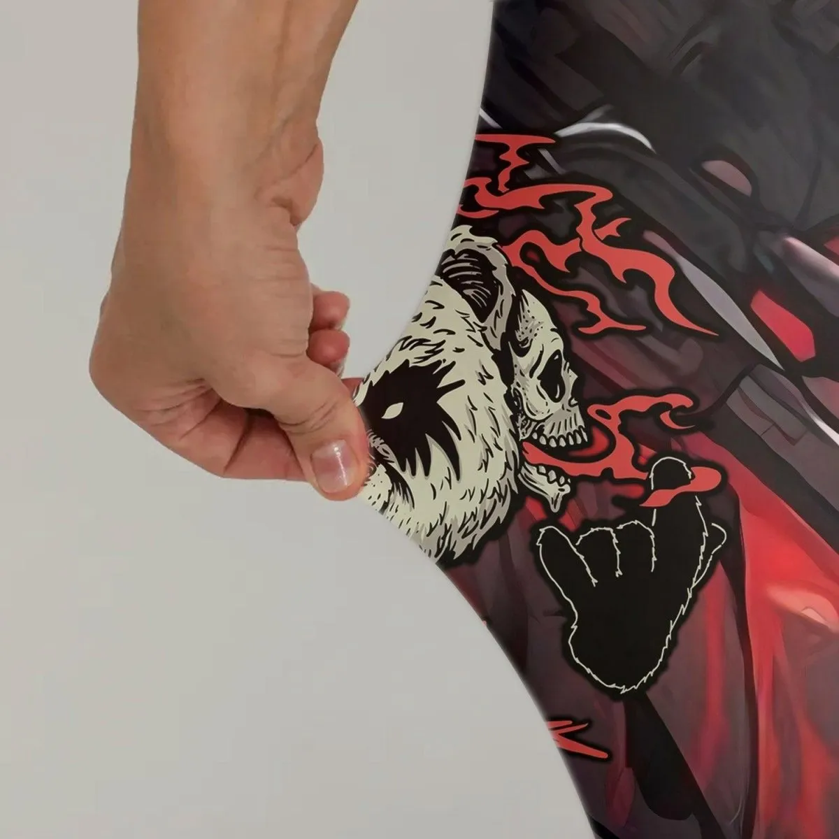 Panda Skull Leggings
