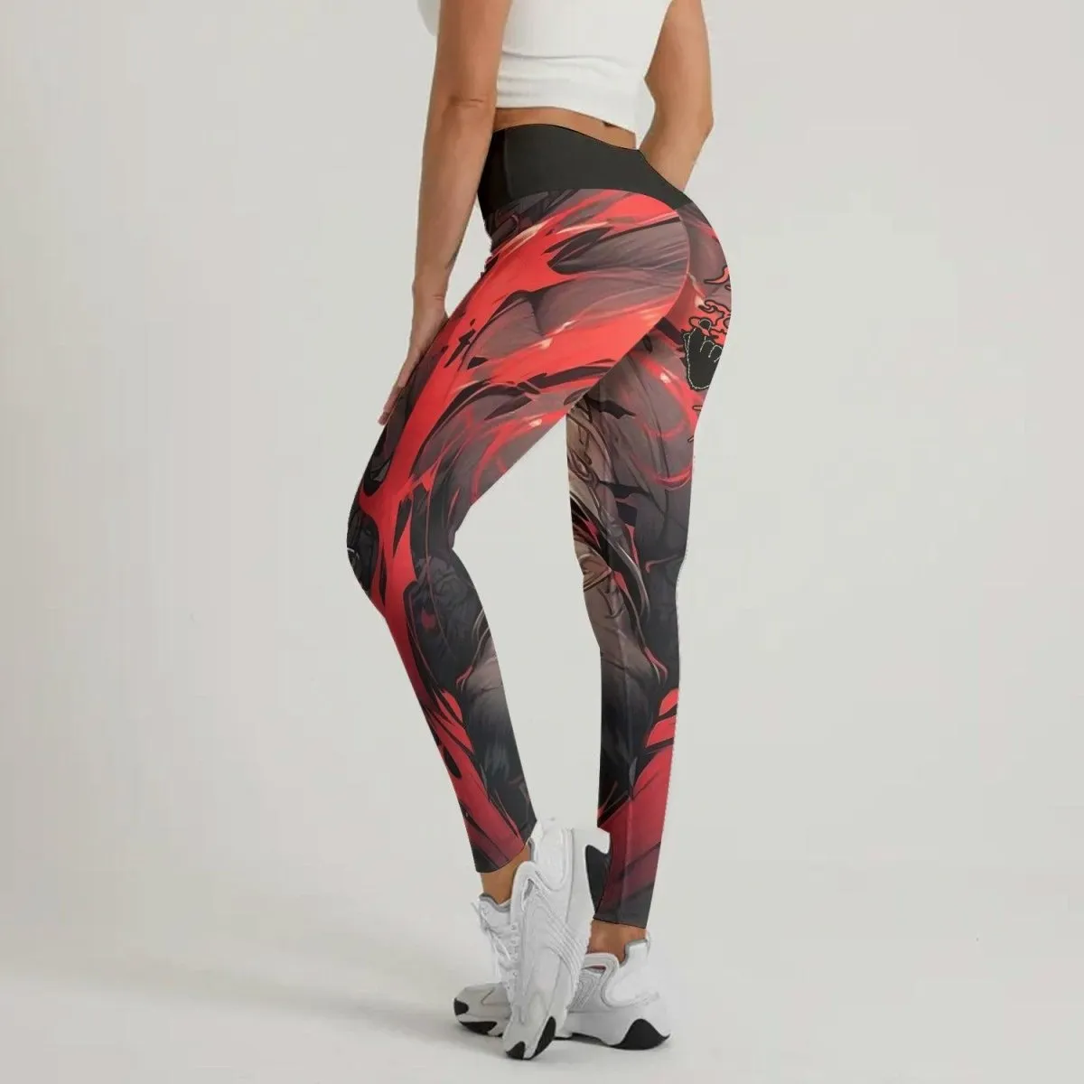 Panda Skull Leggings
