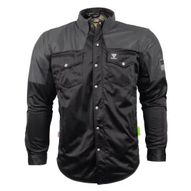 SALE Ultra Reflective Shirt "Nightfall Nebula" - Black with Pads
