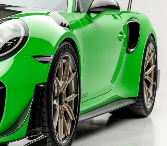 VORSTEINER PORSCHE 991 GW9 Side Skirts Carbon Fiber PP 2x2 Glossy