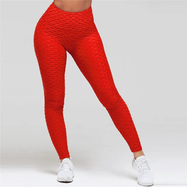 Wjczt Women Push Up Leggings Sexy High Waist Spandex Workout Legging Fitness Female Leggings Jeggings Legins Bodybuilding