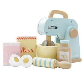 Wooden Bakers Mixer Set & Accessories